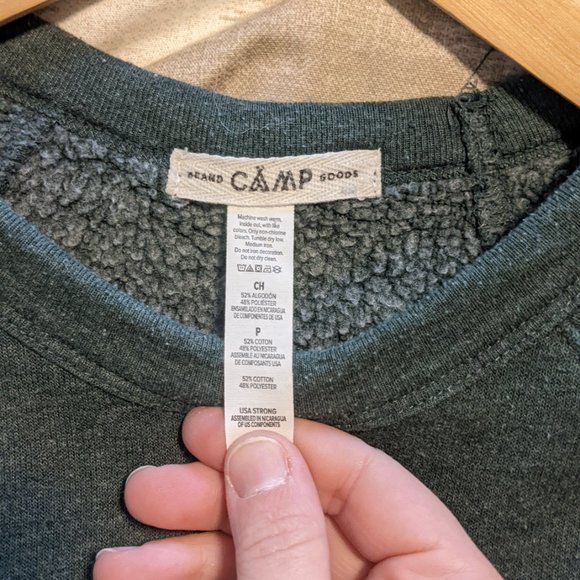 Camp Brand Goods Camp Fleece (S) - Picture 4 of 4